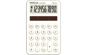 Maul Tischrechner ECO MD1 10 Stellen, weiss kaufen Schweiz | Mediatech.ch