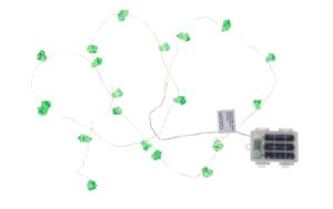 COCON Kristal Lichterkette grün outdoor geeignet