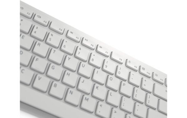 Dell KM5221 Wireless-Tastatur und Maus Swiss (QWERTZ) - White
