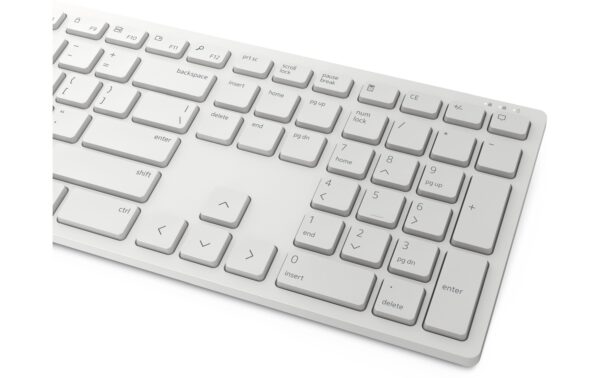 Dell KM5221 Wireless-Tastatur und Maus Swiss (QWERTZ) - White