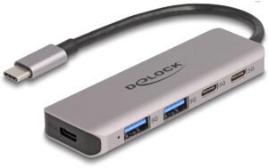 Delock USB 5 Gbps 2 Port USB Type-C 2 Port Typ-A Hub mit USB Type-C kaufen Schweiz | Mediatech.ch