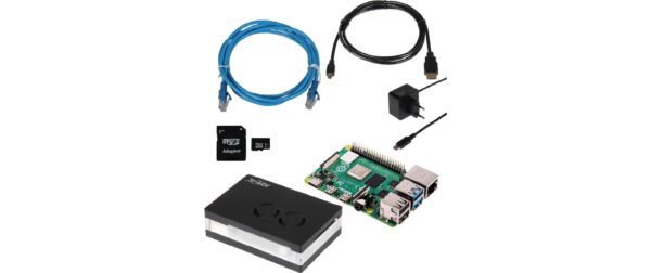 Raspberry Pi 4B 8GB Set Pi 4B, 8GB, 32GB SD, PSU, Case, HDMI, LAN