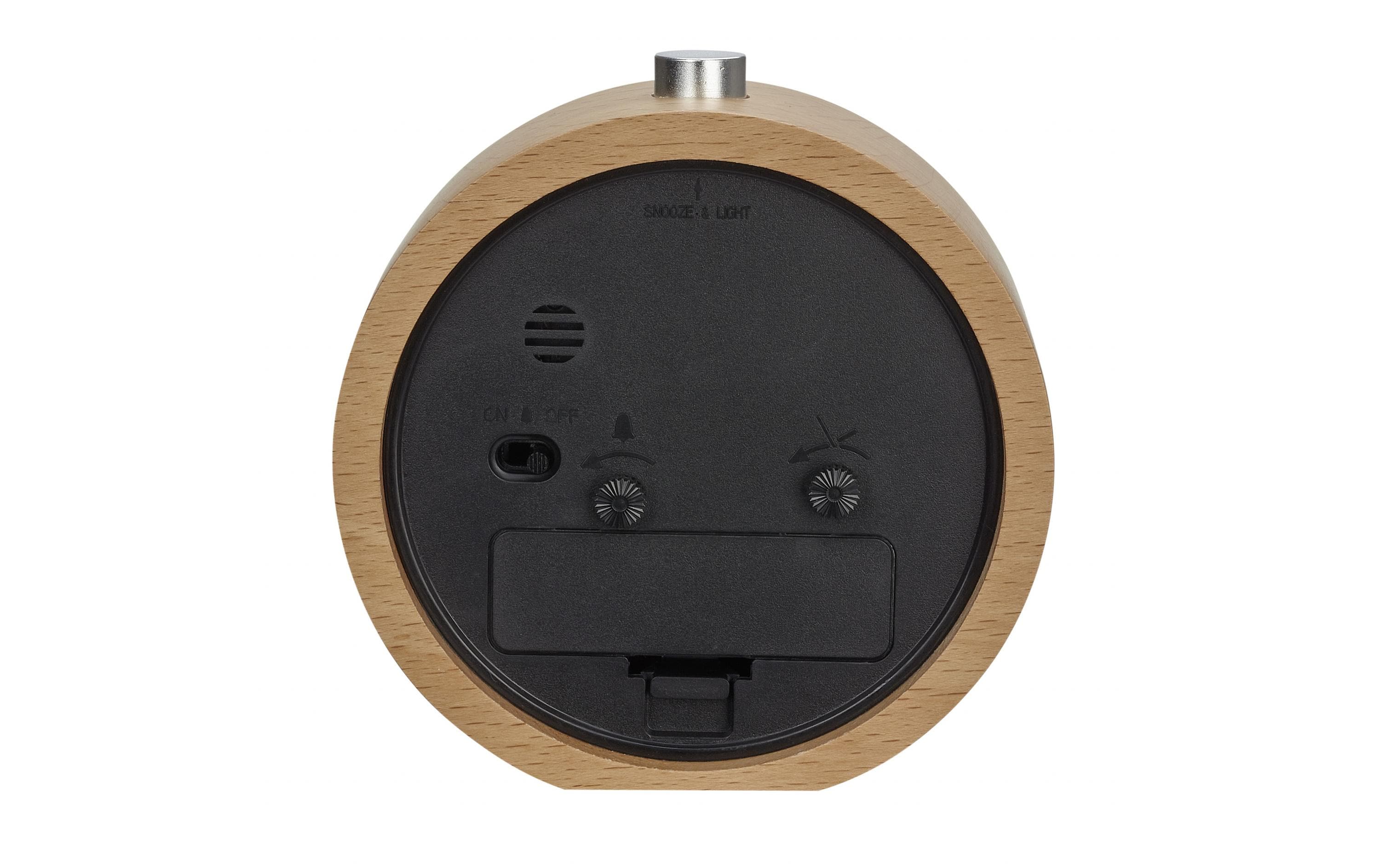 1614775_2 - Mediatech TFA Analog- Wecker ohne Batterie, Sweep-Werk