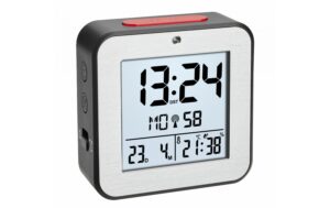 TFA Digitaler Funk-Wecker m.Innentemperatur &Luftfeuchtigkeit, ohne Batterie