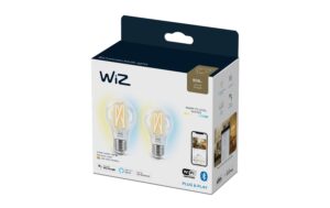 WiZ Leuchtmitte  Tunable White A60 60W 2700-6500K Doppelpack