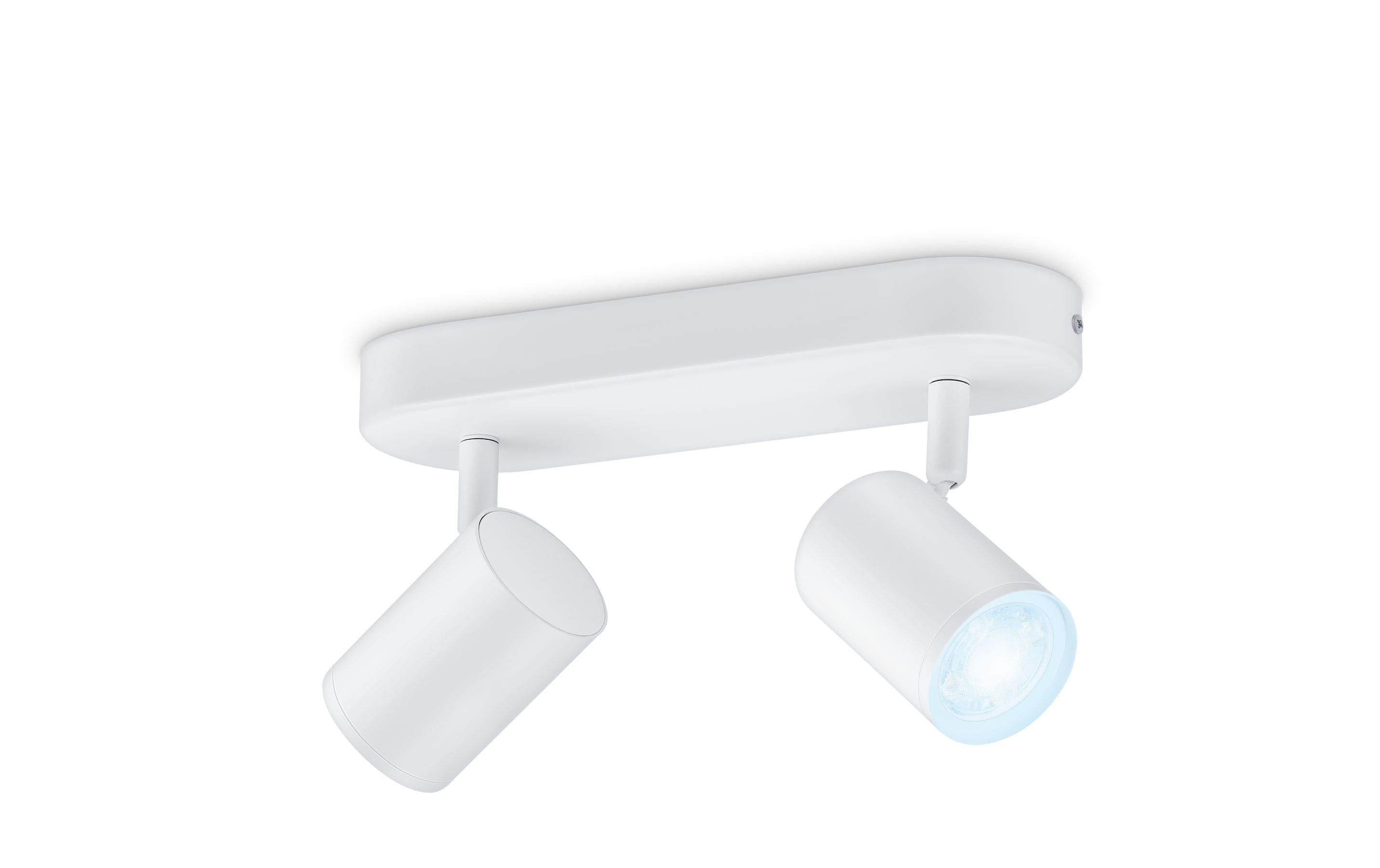 1615243 - Mediatech WiZ IMAGEO White 2er Spots 2x5W, 2700-6500K, 690lm weiss kaufen Schweiz | Mediatech.ch