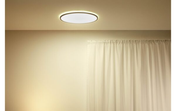WiZ SuperSlim Deckenleuchte Tunable White 3800lm Schwarz