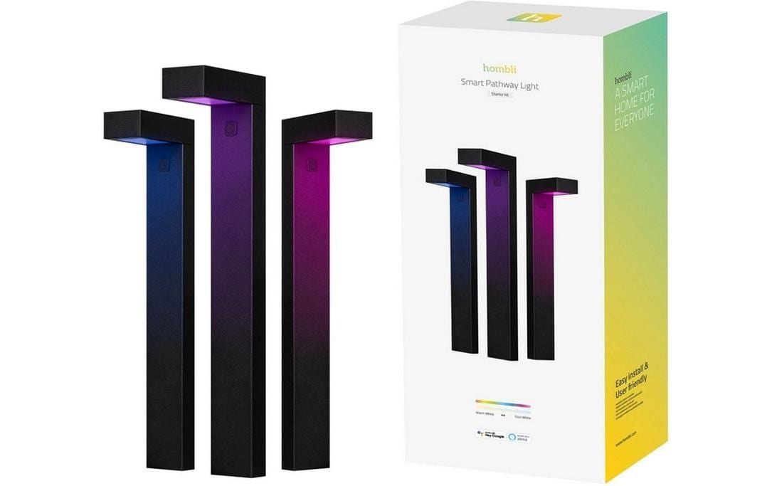 1615336 - Mediatech Hombli Outdoor Smart Pathway Light Kit 300lm, 2700K-6500K, RGB, 24V,1,5A, 36W
