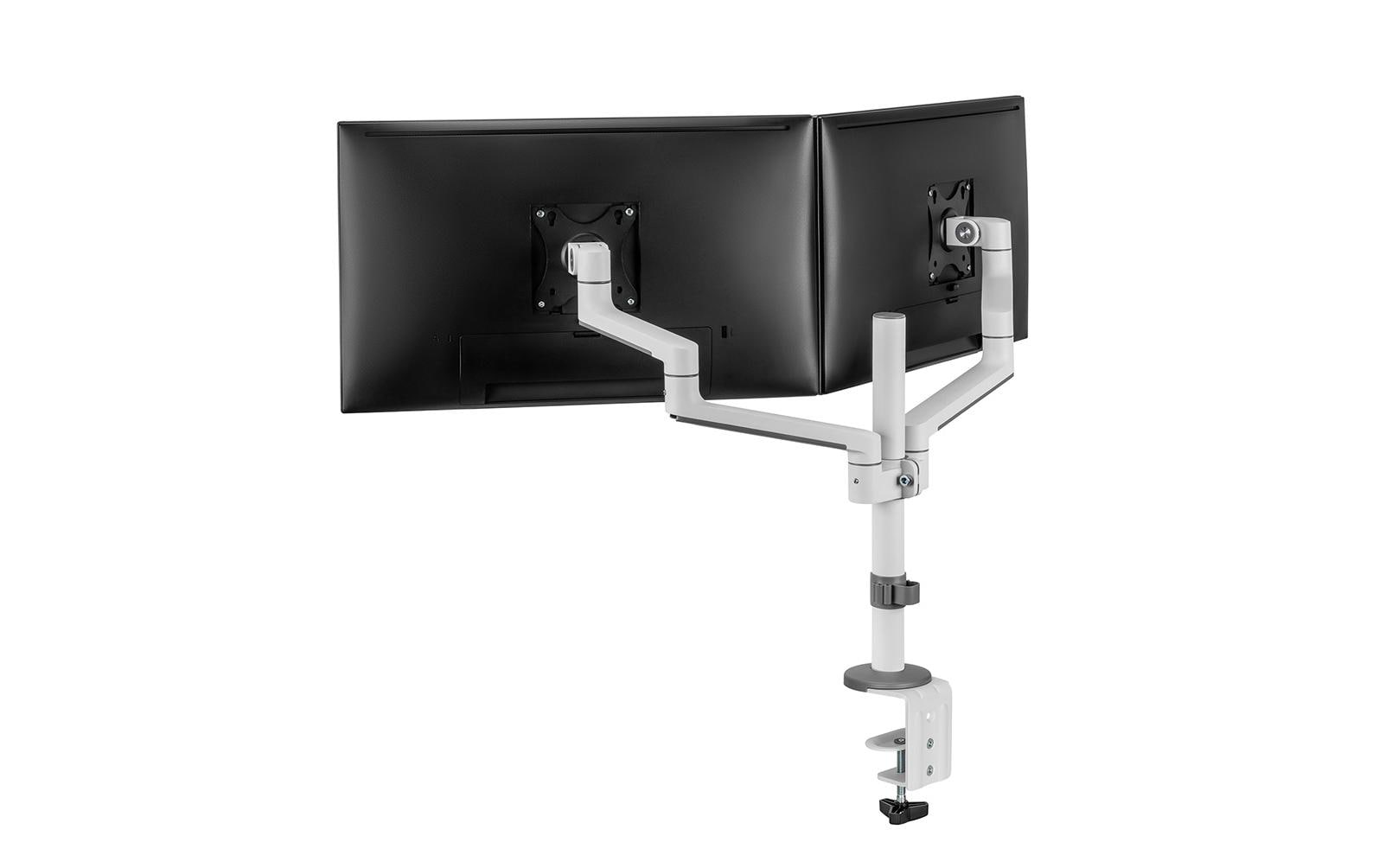 1615406_5 - Mediatech Neomounts DS60-425WH2 Desk Mount (clamp/grommet)