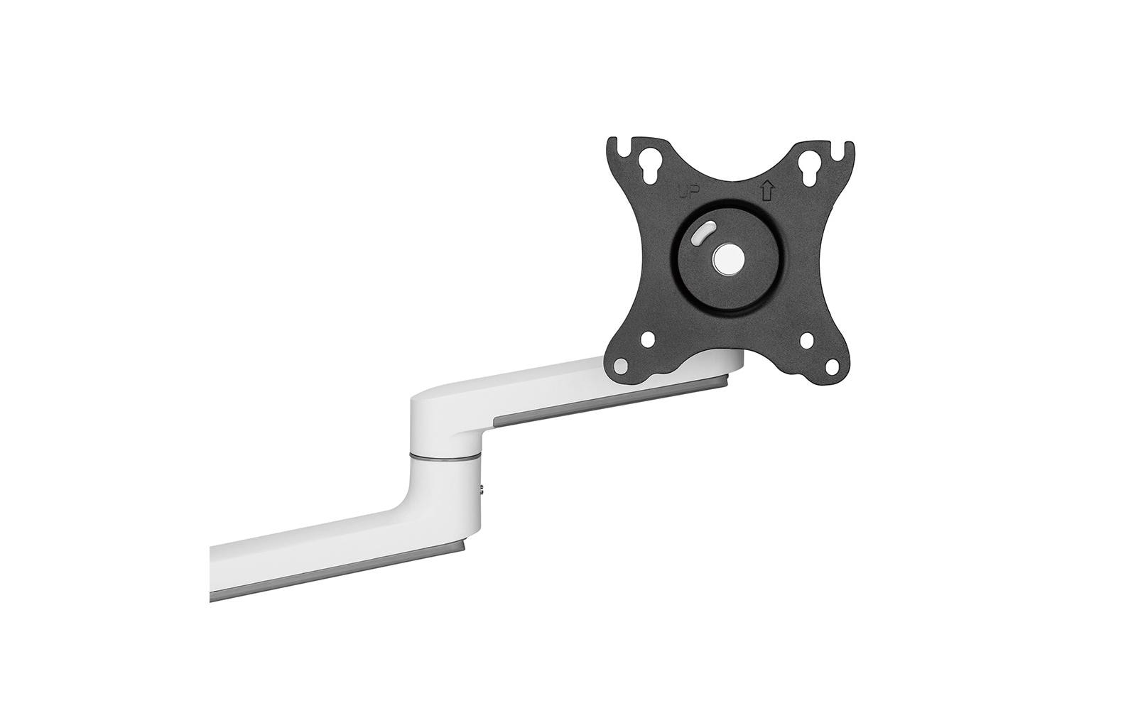 1615406_8 - Mediatech Neomounts DS60-425WH2 Desk Mount (clamp/grommet)