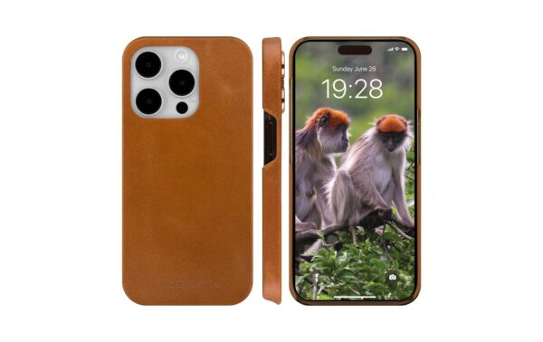 1616210_2 - Mediatech dbramante Lynge Case Tan iPhone 15 Pro Max