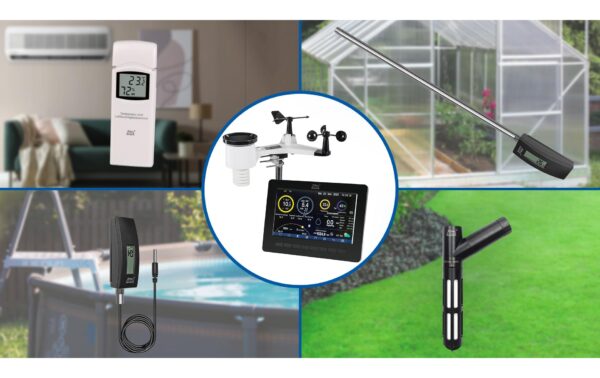 dnt Bodentemperatursensor zu dnt WiFi-Wetterstation WeatherScreen PRO