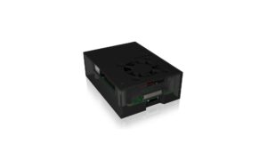 1618130 - Mediatech RAIDSONIC ICY-BOX Alu Gehäuse Raspberry Pi 4 Aluminiumdeckel/-boden, Acrylrahmen kaufen | Mediatech.ch