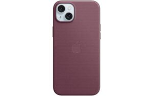 Apple iPhone 15 Plus FineWoven Case inkl. MagSafe, Mulberry