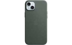 Apple iPhone 15 Plus FineWoven Case inkl. MagSafe, Evergreen