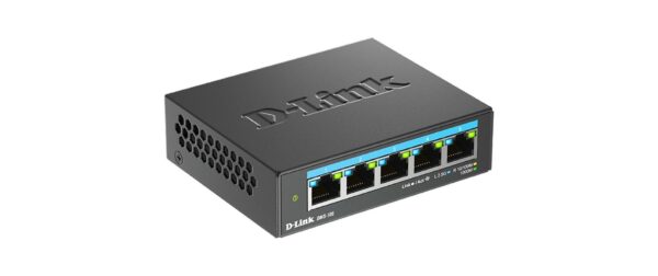 1619902_4 - Mediatech D-Link DMS-105/E: 5 Port Multi-Gbit Switch 5x 2.5Gbit (RJ45)