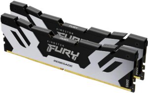 FURY Renegade Sil. DDR5 96GB 2-Kit 6000MT/s 2x 48GB, CL32, 1.4V, 288Pin