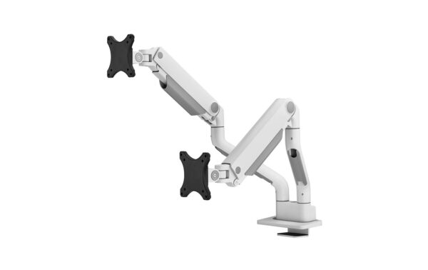 Neomounts DS70S-950WH2 Desk Mount (clamp/grommet), 2 Monitore