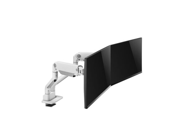 Neomounts DS70S-950WH2 Desk Mount (clamp/grommet), 2 Monitore