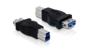162465 - Mediatech Delock USB3.0 Adapter: A-Buchse zu B-Stecker für USB3.0 Geräte, bis 5Gbps kaufen | Mediatech.ch