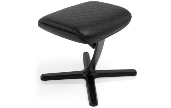 1625885_2 - Mediatech noblechairs Fussstütze v2.0, PU Schwarz Schwarz