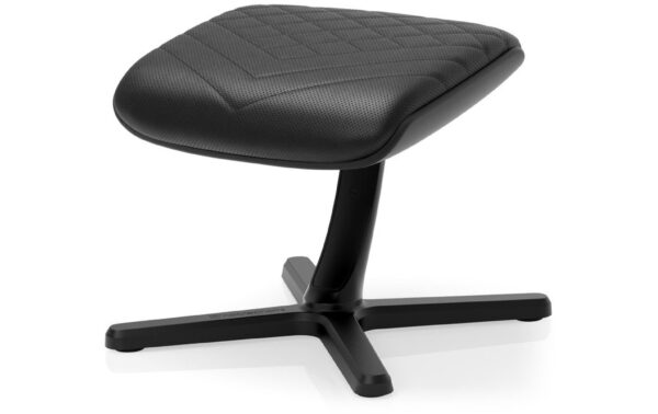 1625885_4 - Mediatech noblechairs Fussstütze v2.0, PU Schwarz Schwarz