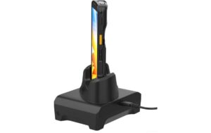 Zebra Single Slot Cradle, charge-only reqires: USB-C Cable, Power Adapter