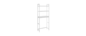 Songmics Aufbewahrungsregal Weiss, 3 Ablagen Bambus, 63x26x163 cm (LxBxH) kaufen Schweiz | Mediatech.ch