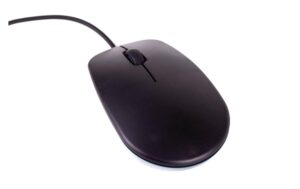 Raspberry Pi Maus schwarz/grau