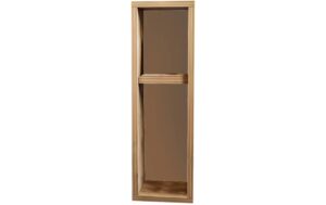 Woody Fashion Beistelltisch Turra Braun Span melaminbeschichtet, 20x65x15cm