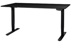 1627187 - Mediatech Contini Tisch höhenverstellbar Schwarz Tischplatte 1.8x0.8m / Gestell Schwarz kaufen Schweiz | Mediatech.ch