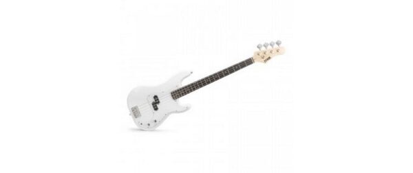 MAX GigKitWh Bass Gitarrenset, weiss