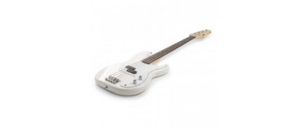 MAX GigKitWh Bass Gitarrenset, weiss