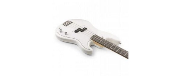 MAX GigKitWh Bass Gitarrenset, weiss