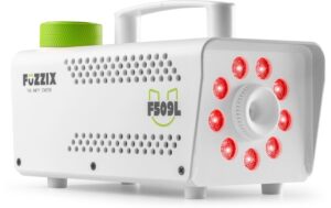 Fuzzix F509LW Nebelmaschine mit 9 LEDs, RGB, weiss