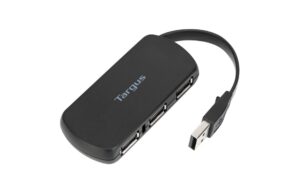 Targus USB HUB 4Port, 2.0, Travel Hub Plug-und-Play Funktionalität