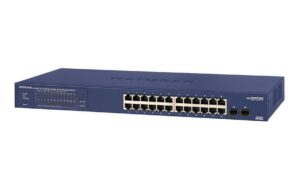 1631389 - Mediatech Netgear GS724TPv3:24 Port PoE Switch, 1Gbps Smart Managed, 190W PoE+, 2x SFP kaufen Schweiz | Mediatech.ch