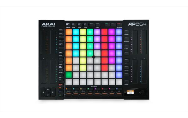 1631563_2 - Mediatech AKAI APC64, Ableton Controller 64 RGB-Pads, 8 Touch-Strips