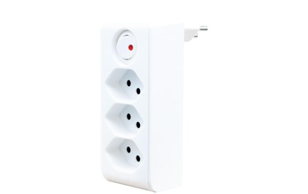 Brennenstuhl 3-fach Abzweigstecker drehbar 300 Grad drehbar, mit Schalter kaufen Schweiz | Mediatech.ch