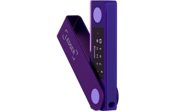 1632232 - Mediatech Ledger Nano X - Amethyst Purple Hardware Crypto Wallet kaufen Schweiz | Mediatech.ch