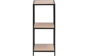 AC Design Regal Seaford MDF/Stahl, 35x37x82, 5 cm, Wildeiche