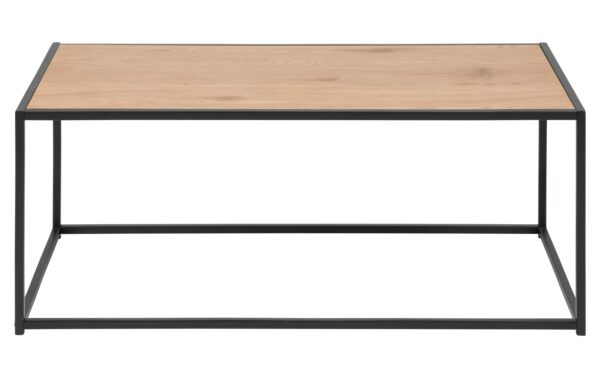 1632477 - Mediatech AC Design Couchtisch Seaford Eckig Stahl/MDF, 100x50x40 cm, Wildeiche kaufen Schweiz | Mediatech.ch