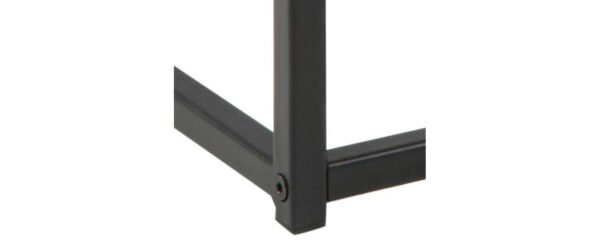 1632477_2 - Mediatech AC Design Couchtisch Seaford Eckig Stahl/MDF, 100x50x40 cm, Wildeiche