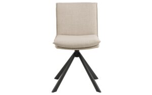 AC Design Esszimmerstuhl Flynn Stahl, 57x59x85 (WxDxH), Beige