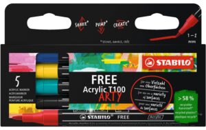 STABILO FREE Acrylic T100 Royal 5 FREE ACRYLIC T100 ROYAL 5