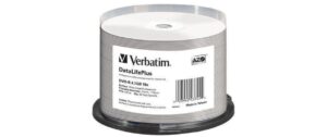 Verbatim DVD-R Medien 4.7GB,16x,50er Spind Professional Printable Surface  o. Logo