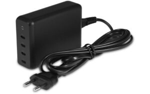 1633915 - Mediatech LMP USB-C 4-Port GaN Power Adapter 165W, Schwarz kaufen Schweiz | Mediatech.ch