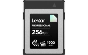 Lexar Pro CFexpress Diamond Series 256GB Lesen 1900 MB/s, Schreiben 1700 MB/s