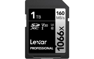 Lexar Professional SDXC 1066x UHS-I 1TB Lesen 160 MB/s, Schreiben 120 MB/s