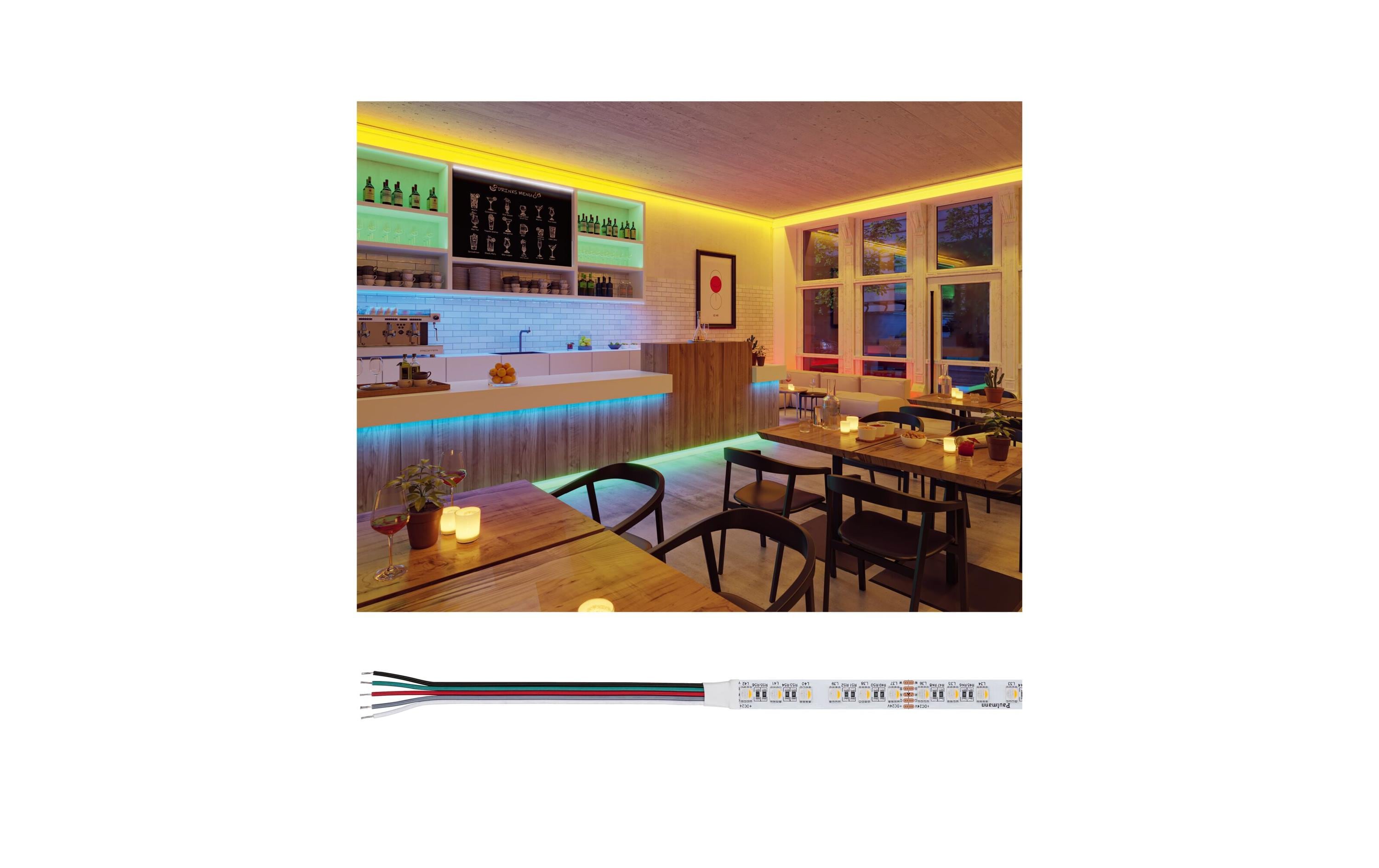 Paulmann LED Stripes Silver ProLED 5m RGBW P75 830 121W 700lm/m 84LEDs/m kaufen Schweiz | Mediatech.ch